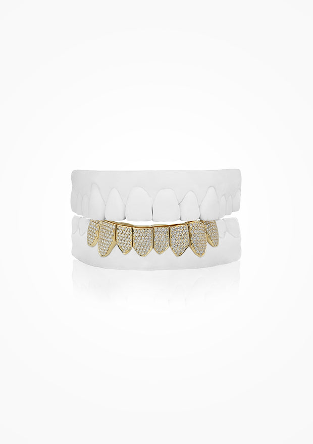 BOTTOM 8 | 18k GOLD | Iced Out